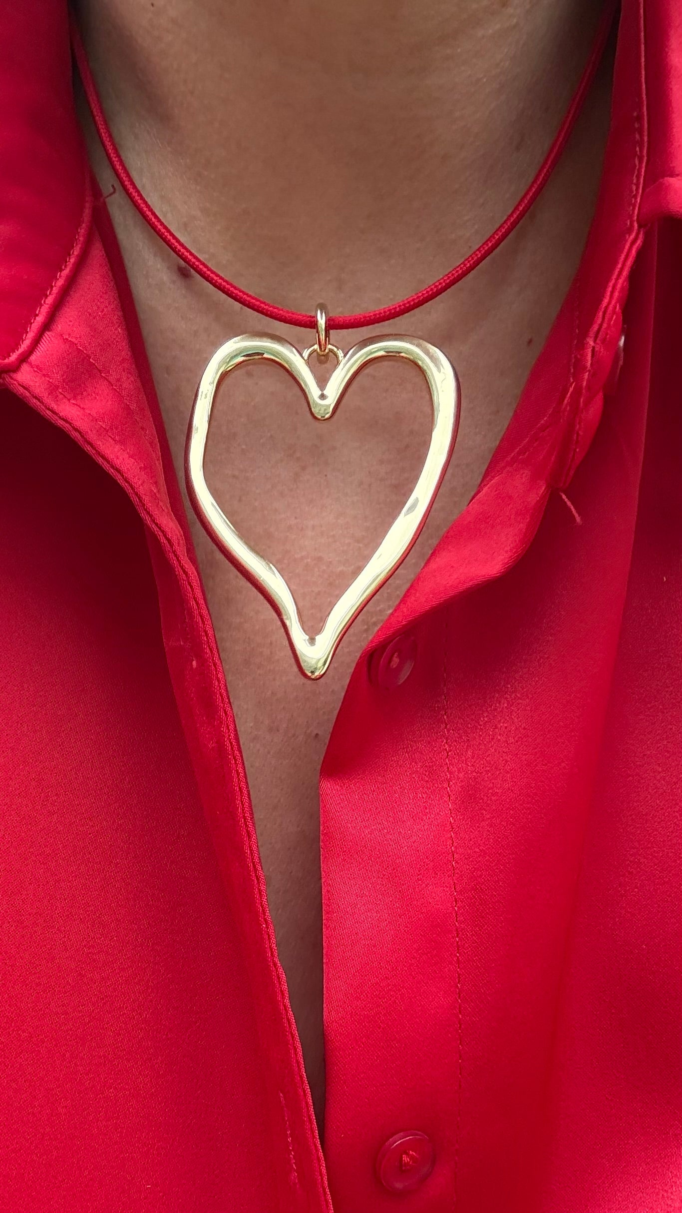 Collar IMÁN Corazón XL