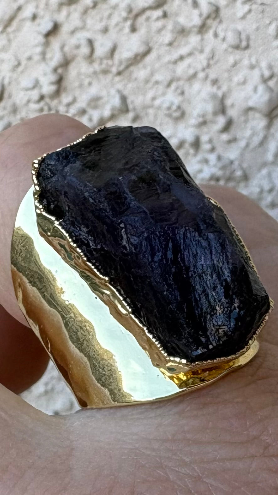 Anillo Piedra Bruta
