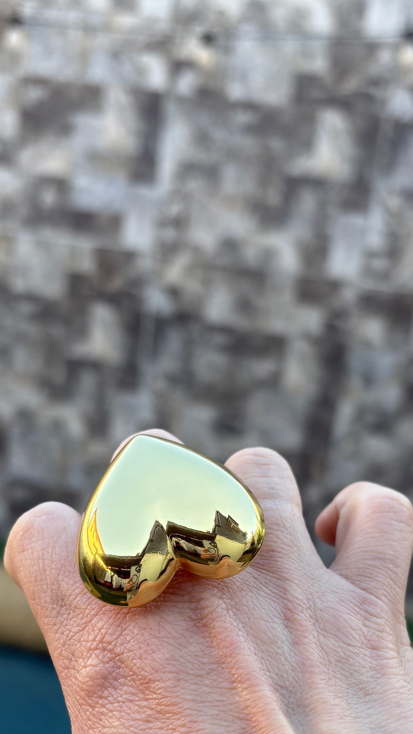 Anillo Corazón XL