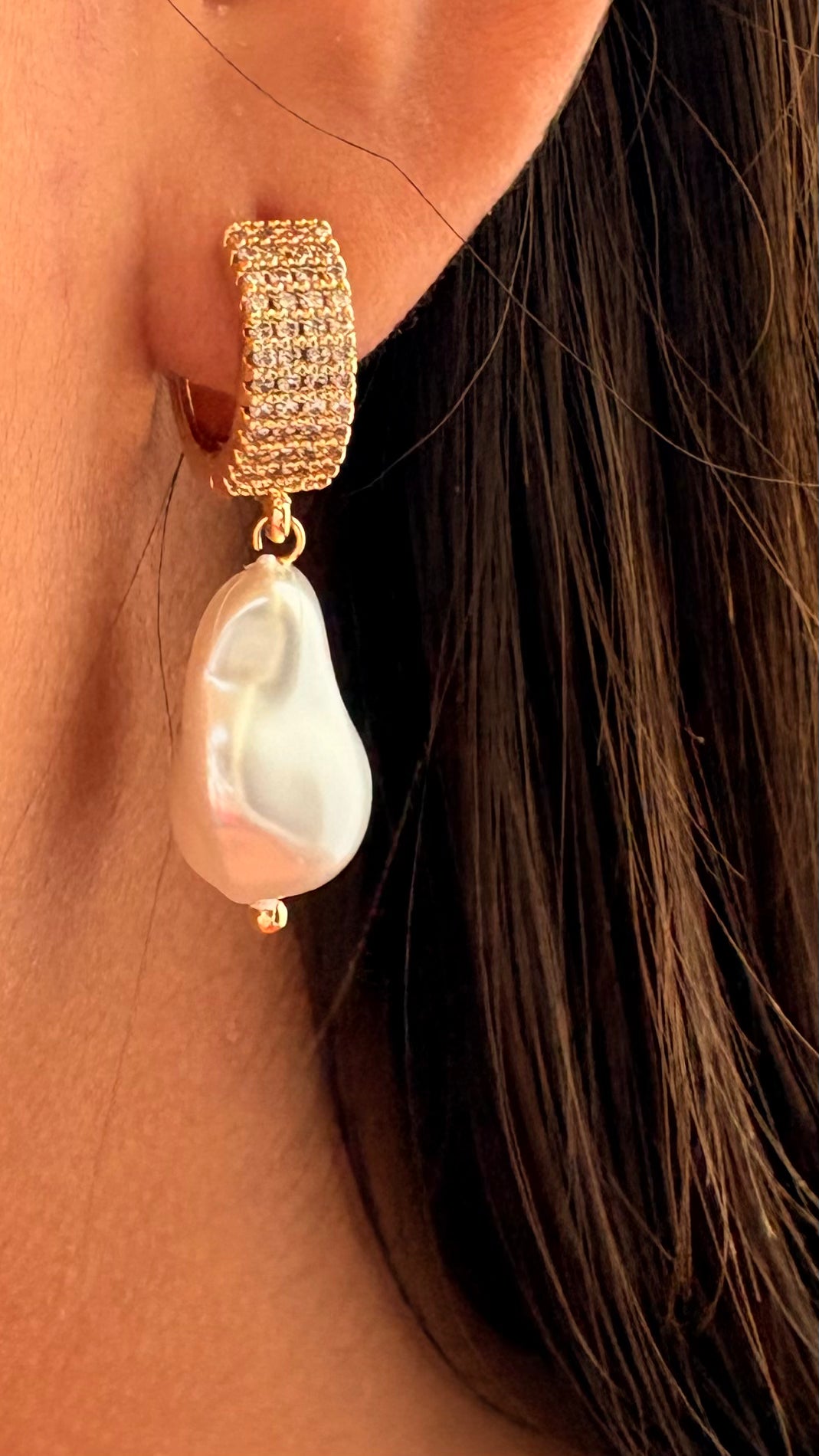 Aros Perla y microcircones gold