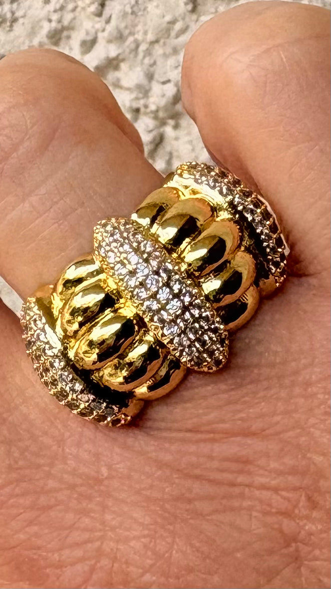 Anillo Venecia Microcircones