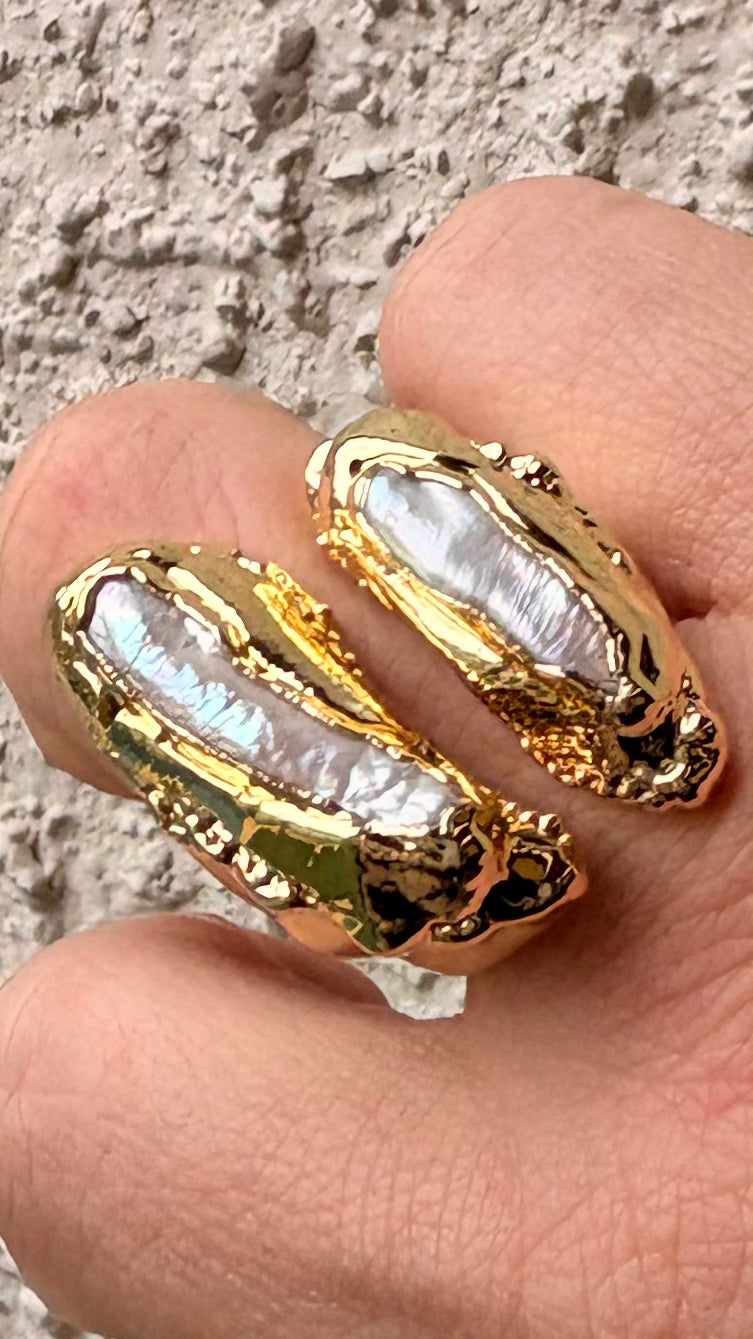 Anillo Perla Barroca Diva
