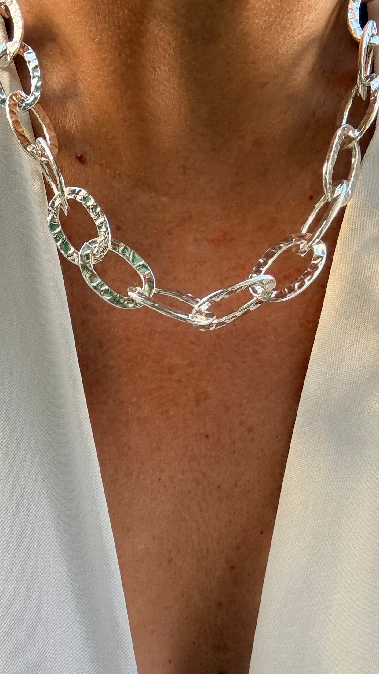 Collar Enchape en plata