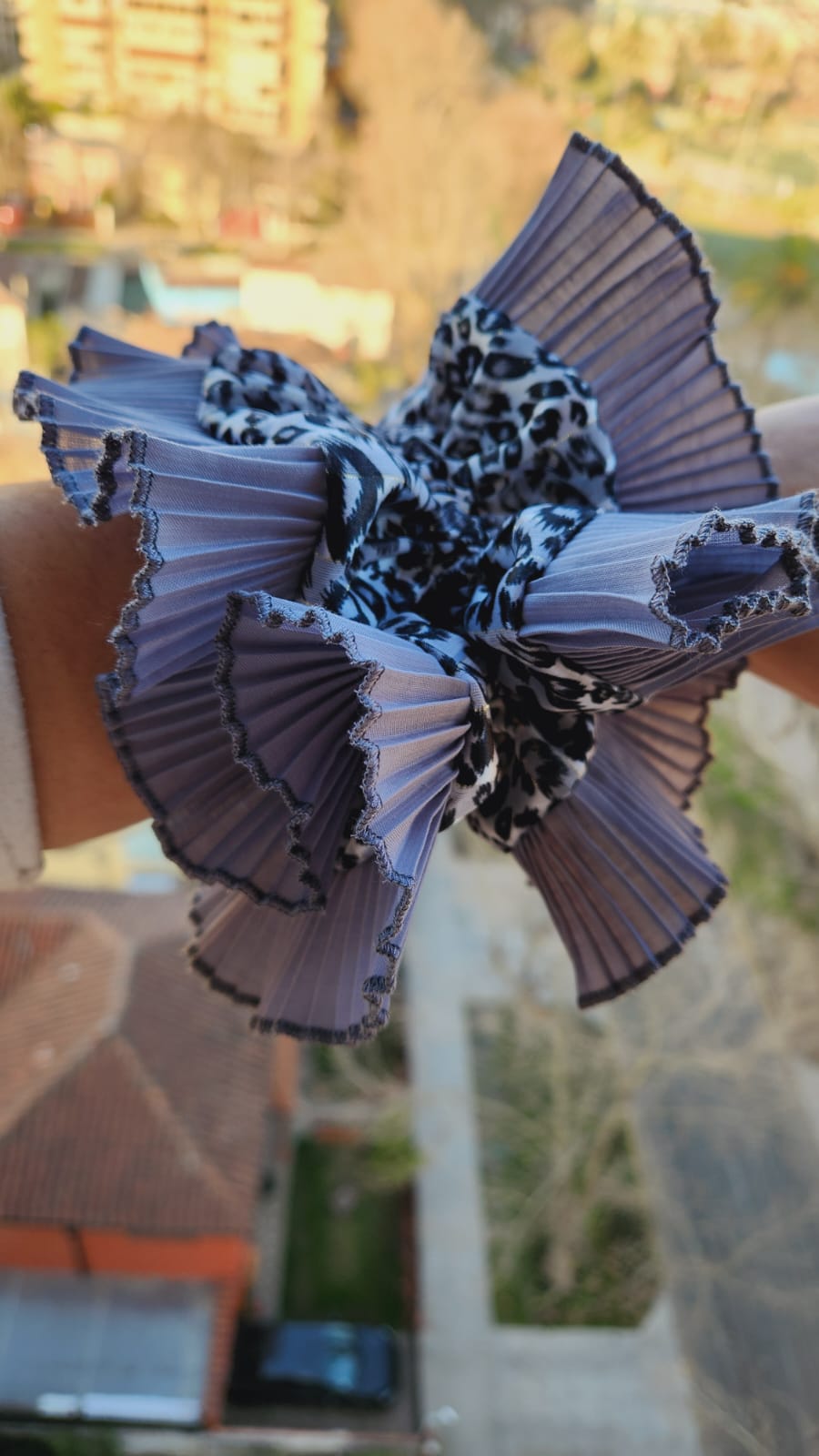 Scrunchies Otoñal Satin