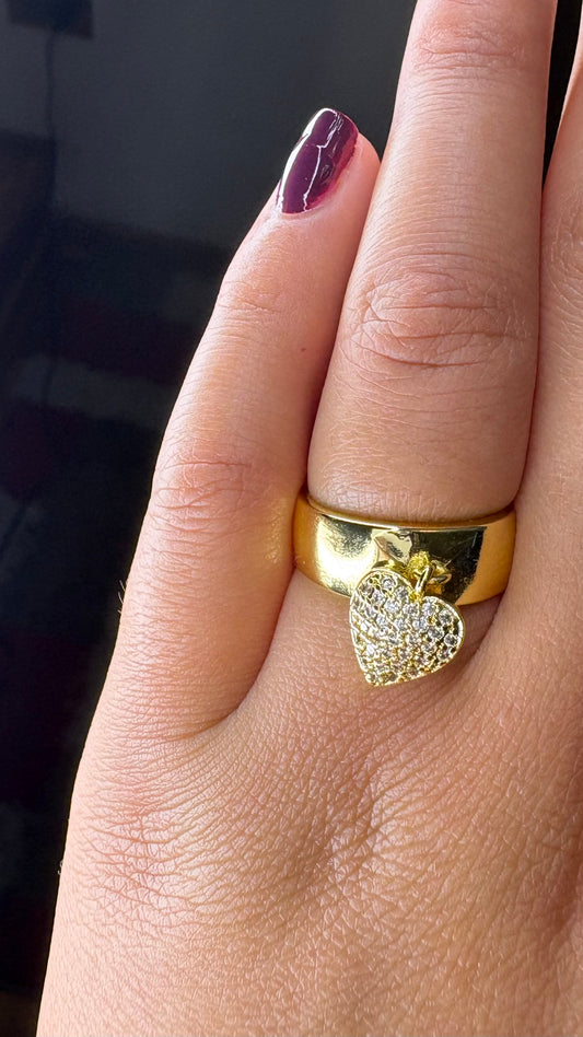 Anillo Corazon