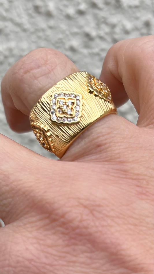 Anillo Hilarante gold