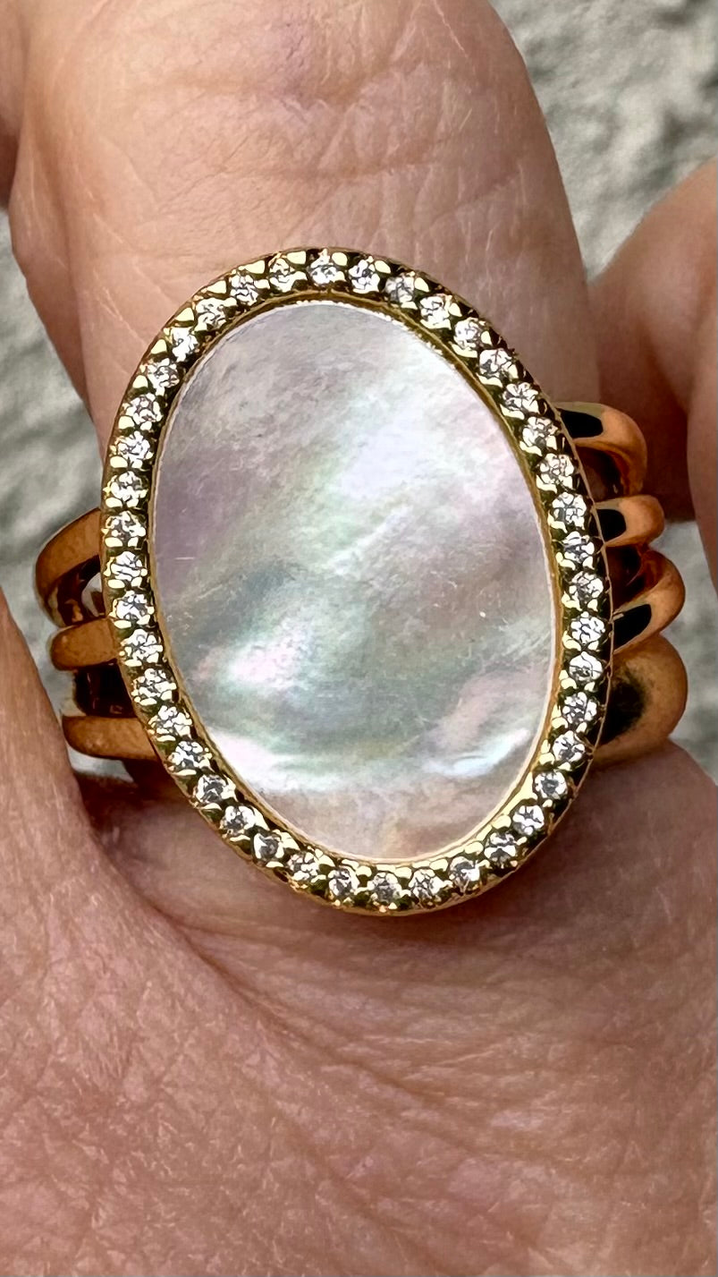 Anillo Nácar Amalia