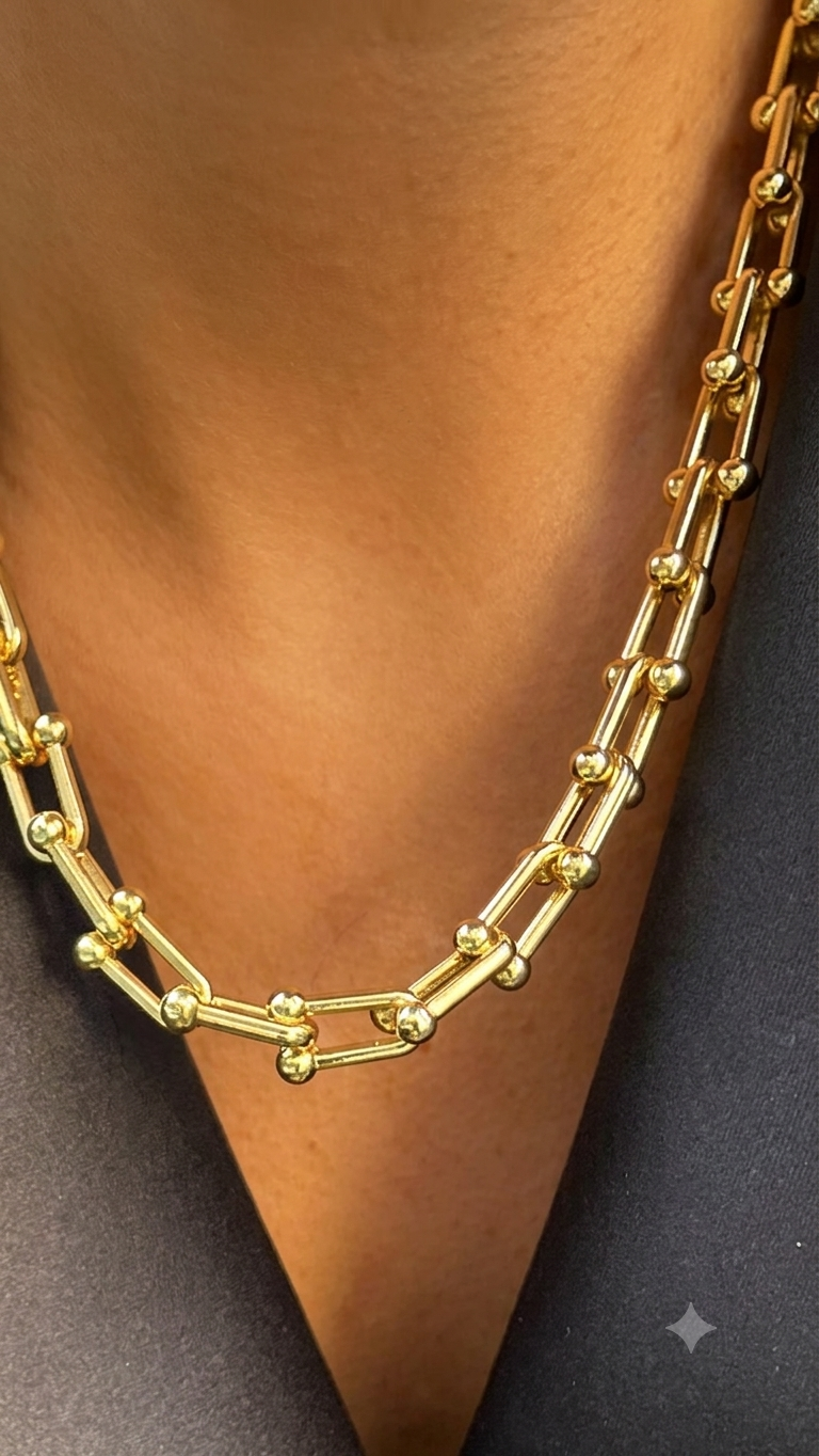 Collar Tiffany gold