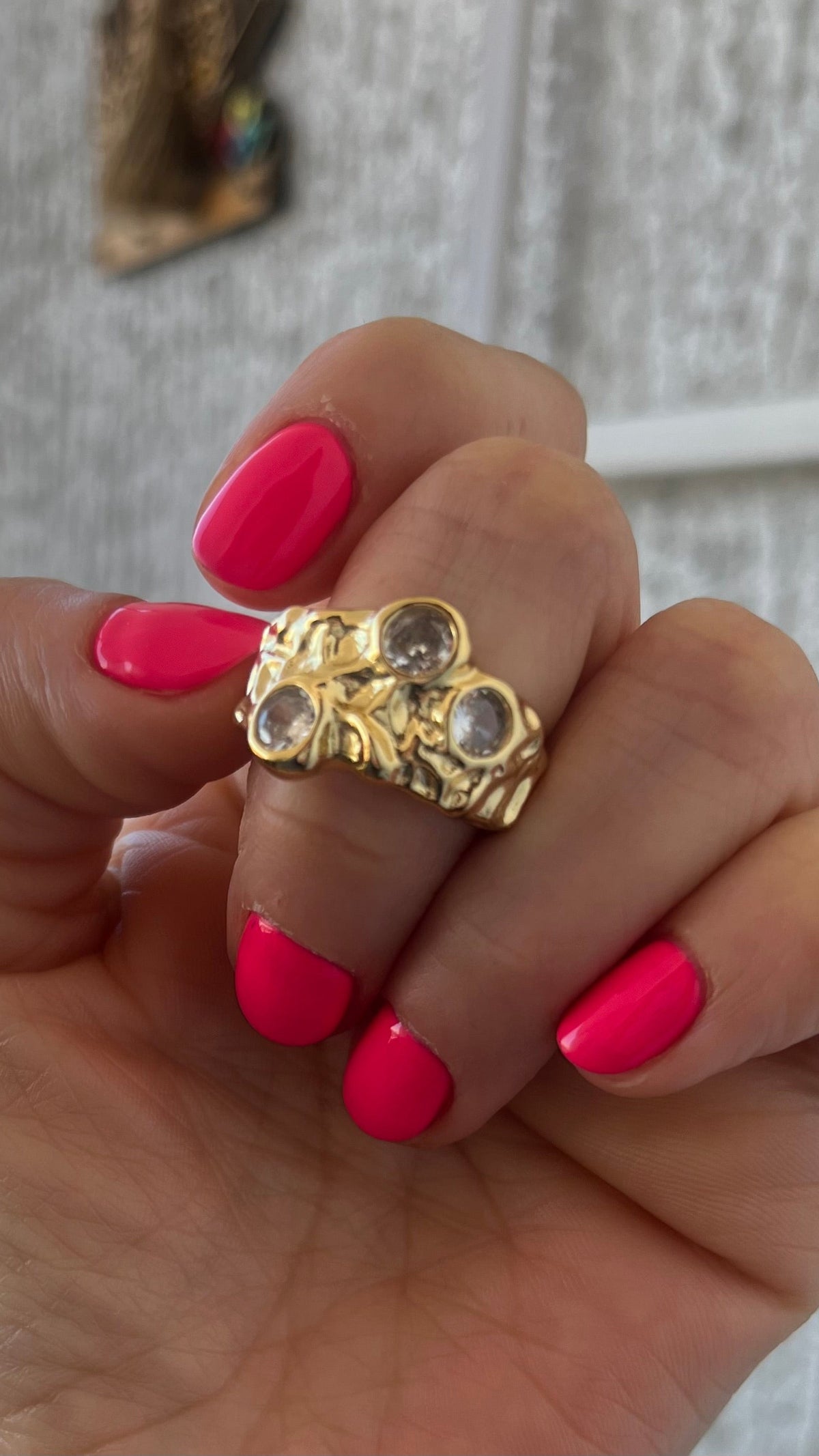 Anillo triple kiss