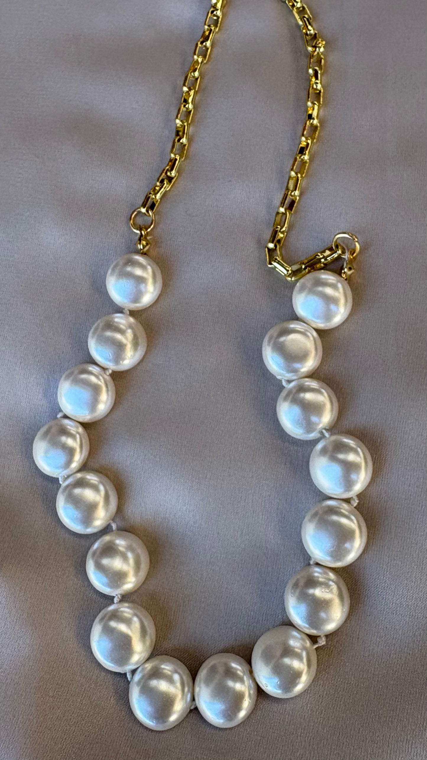 Collar Perlado Gold