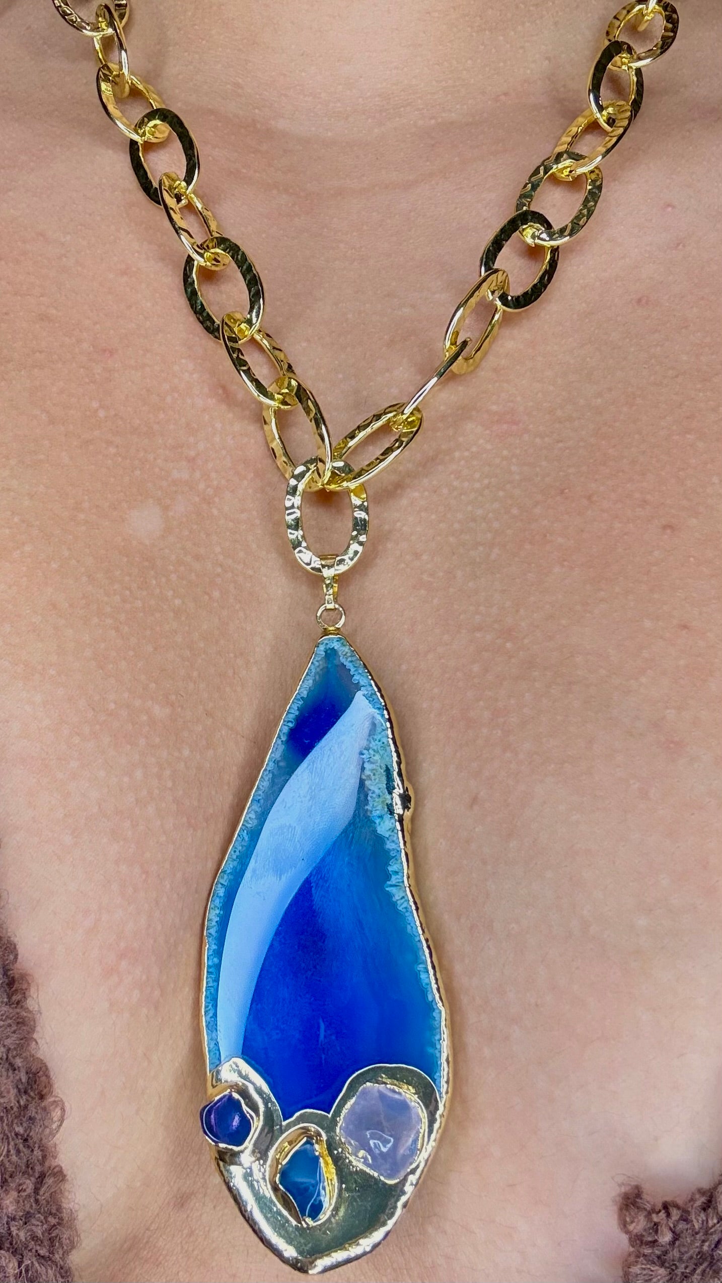 Collar Piedra Natural XL