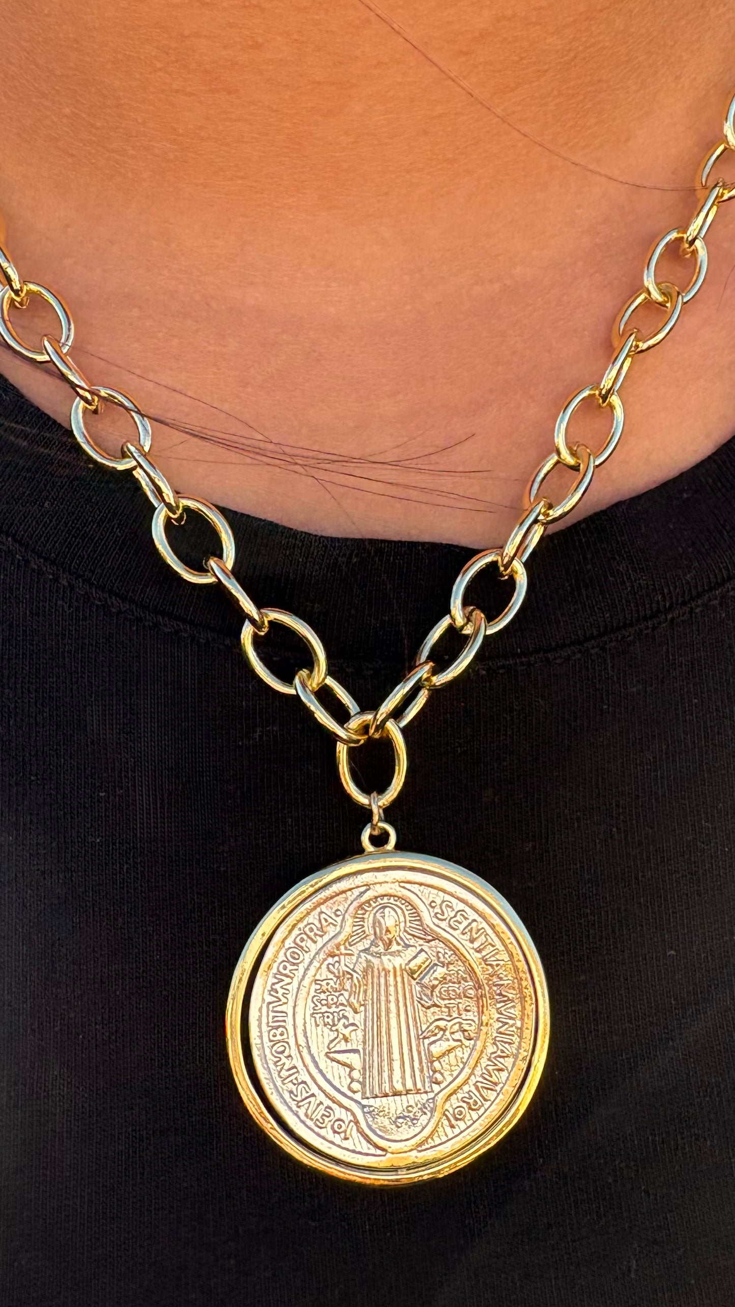 Collar San Benito Giratorio 2 caras
