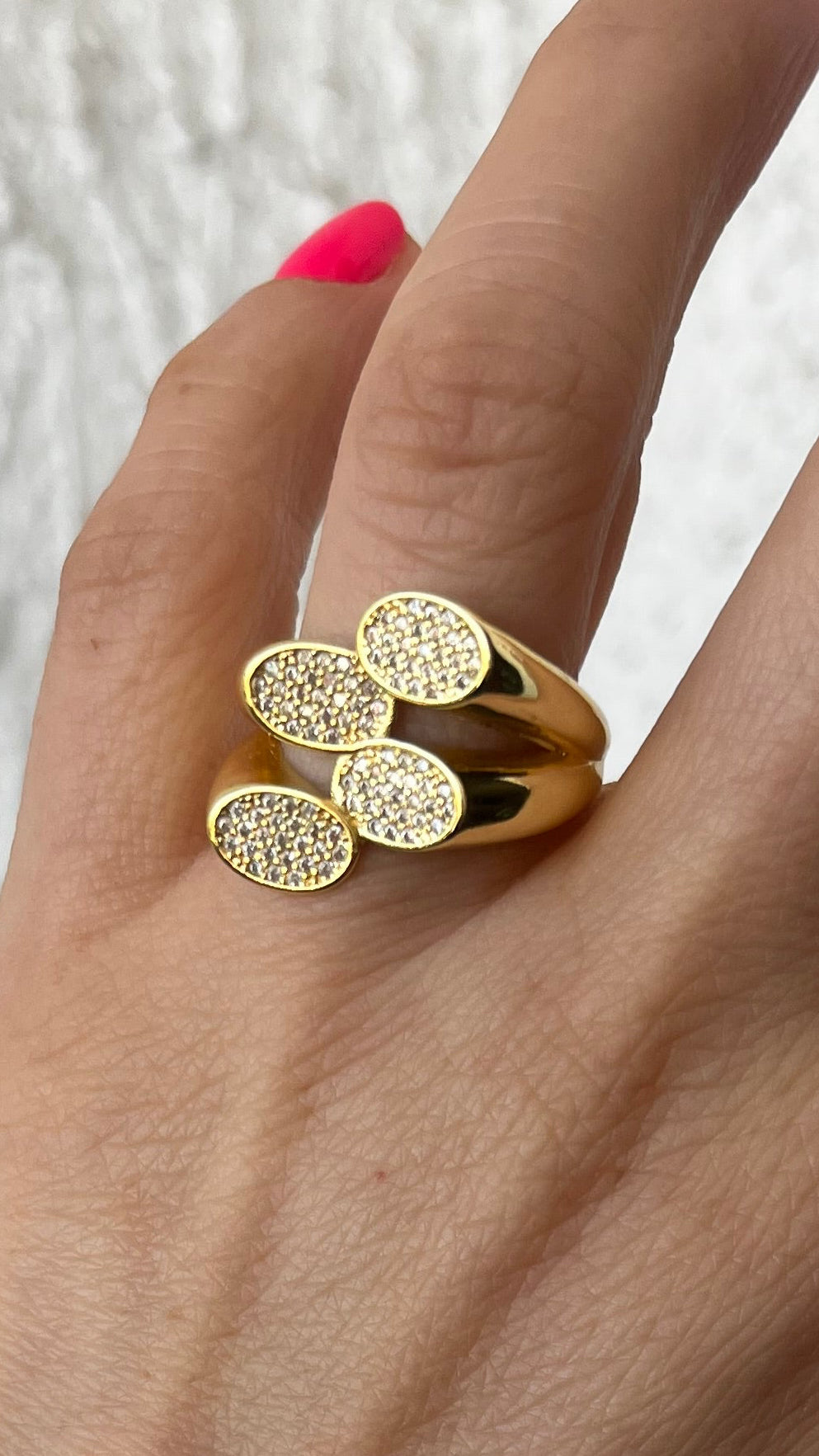 Anillo ovalado