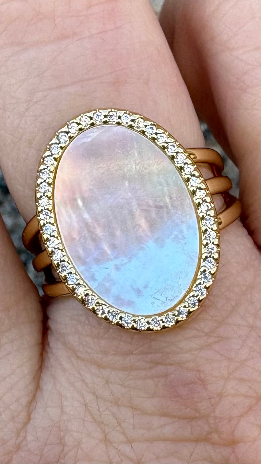 Anillo Nácar Amalia
