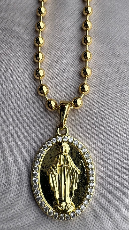 Collar Virgen balín
