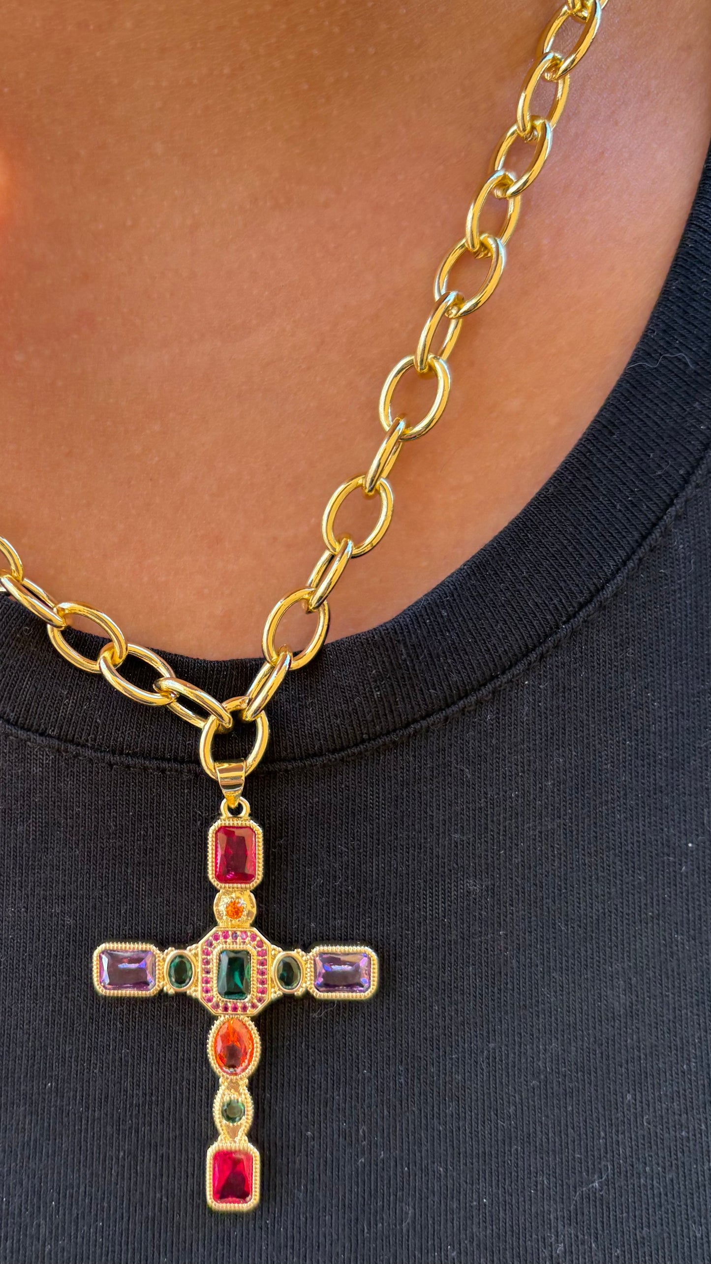 Collar Cruz Color XL
