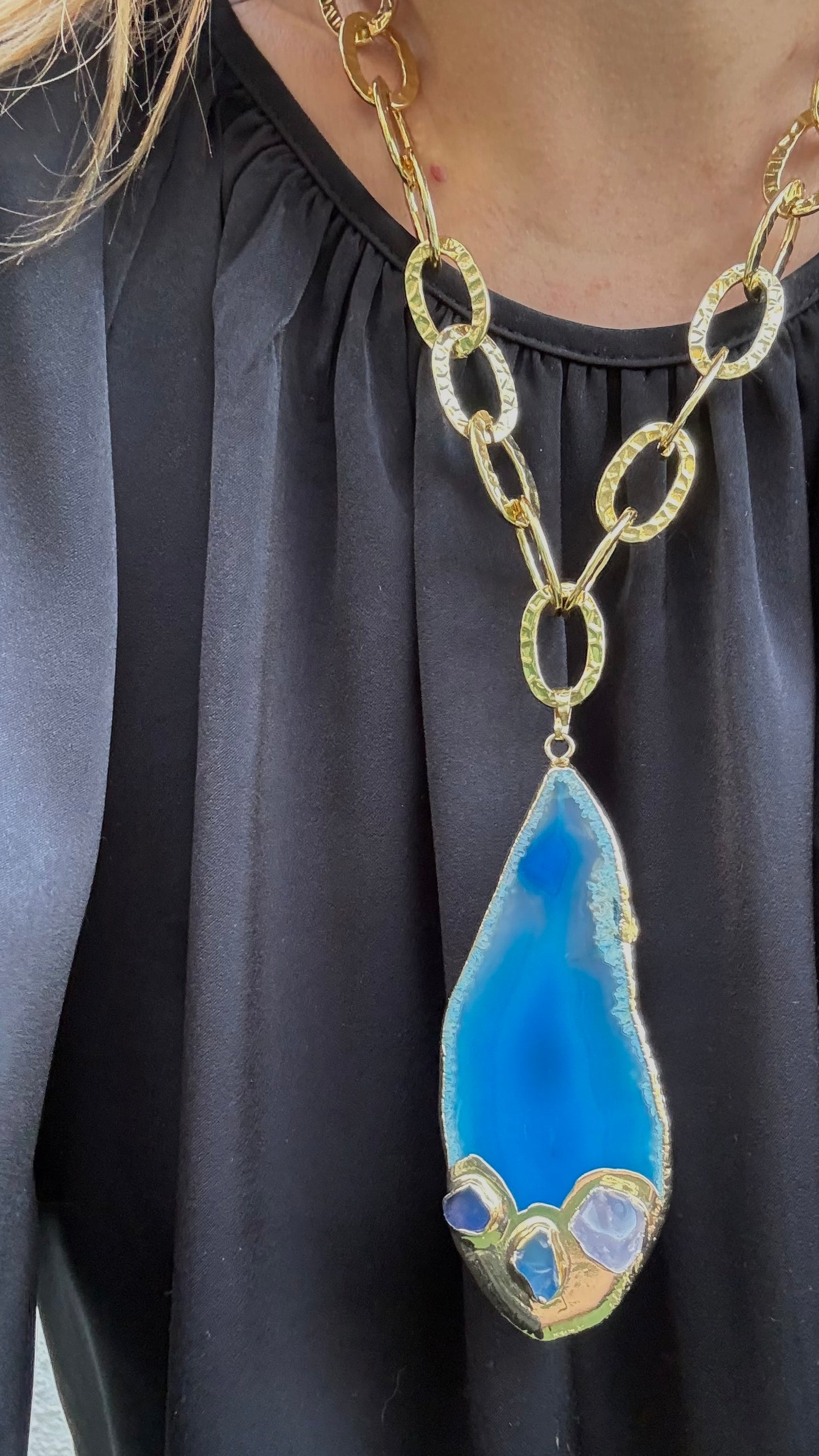 Collar Piedra Natural XL