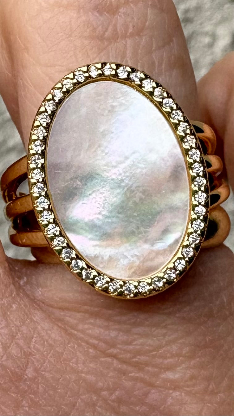 Anillo Nácar Amalia