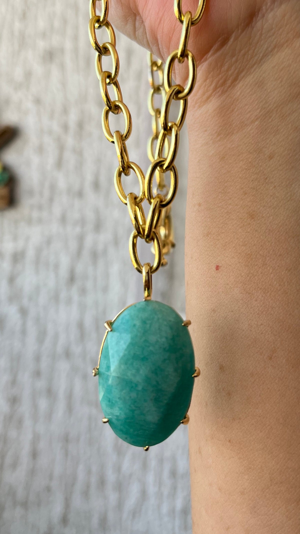Collar turquesa