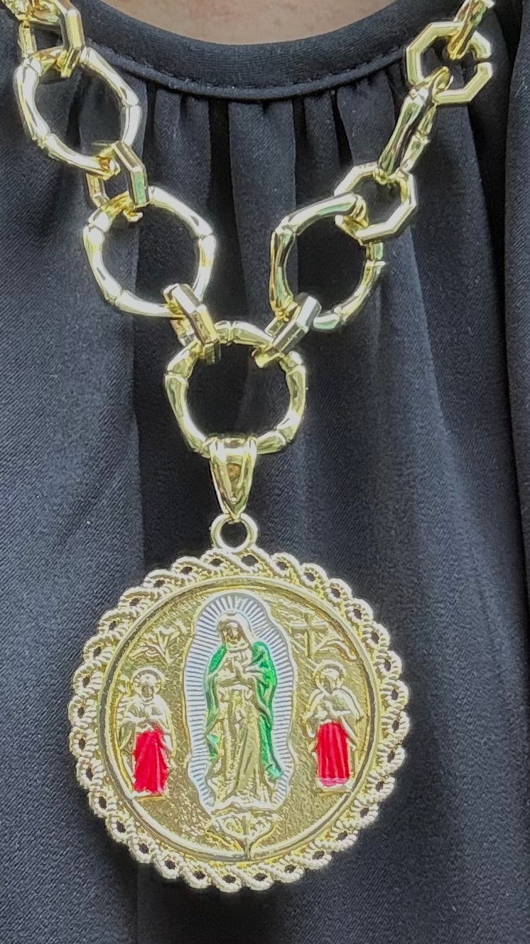 Collar Virgencita color