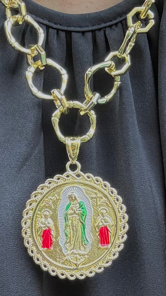 Collar Virgencita color