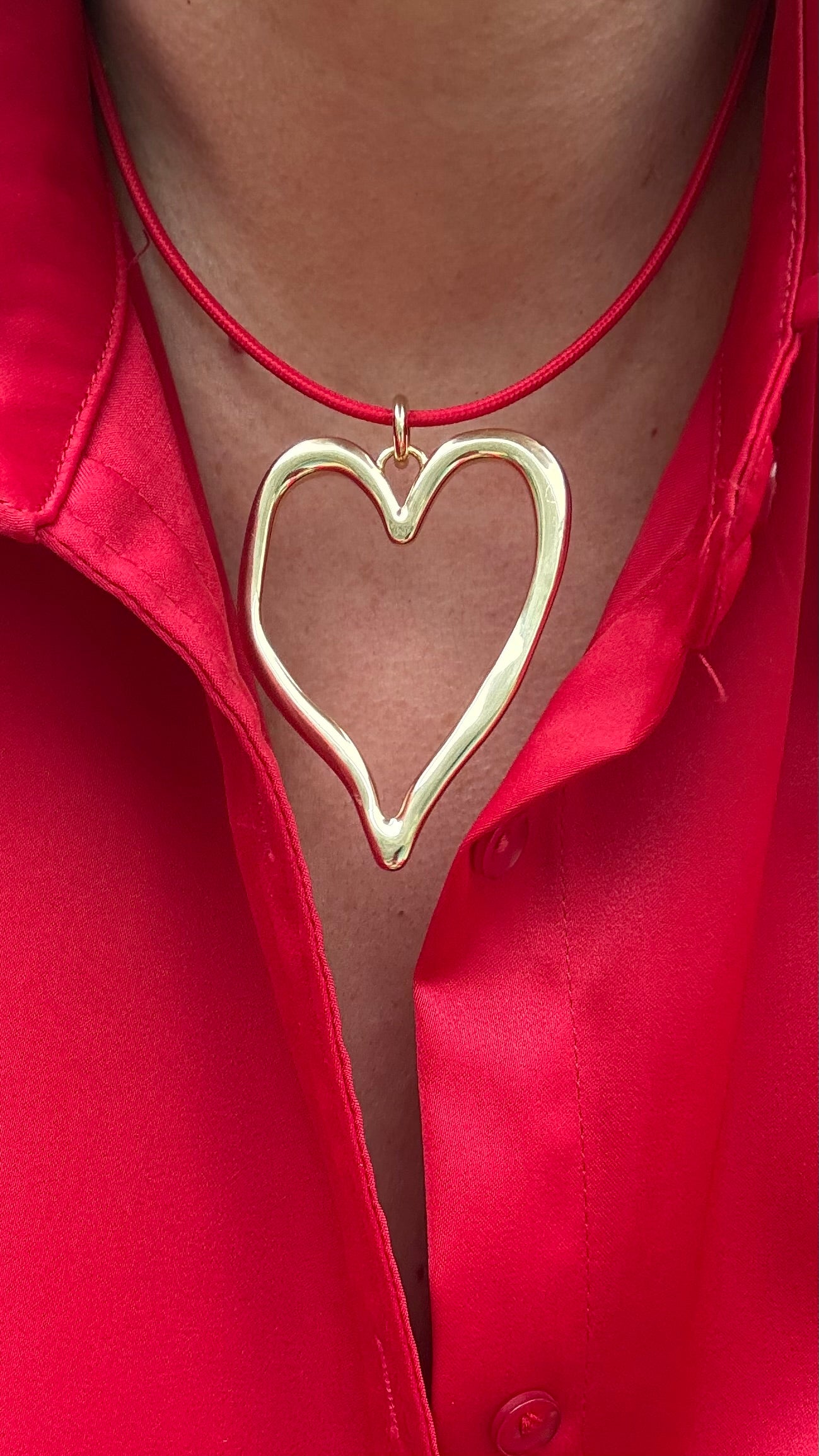 Collar IMÁN Corazón XL
