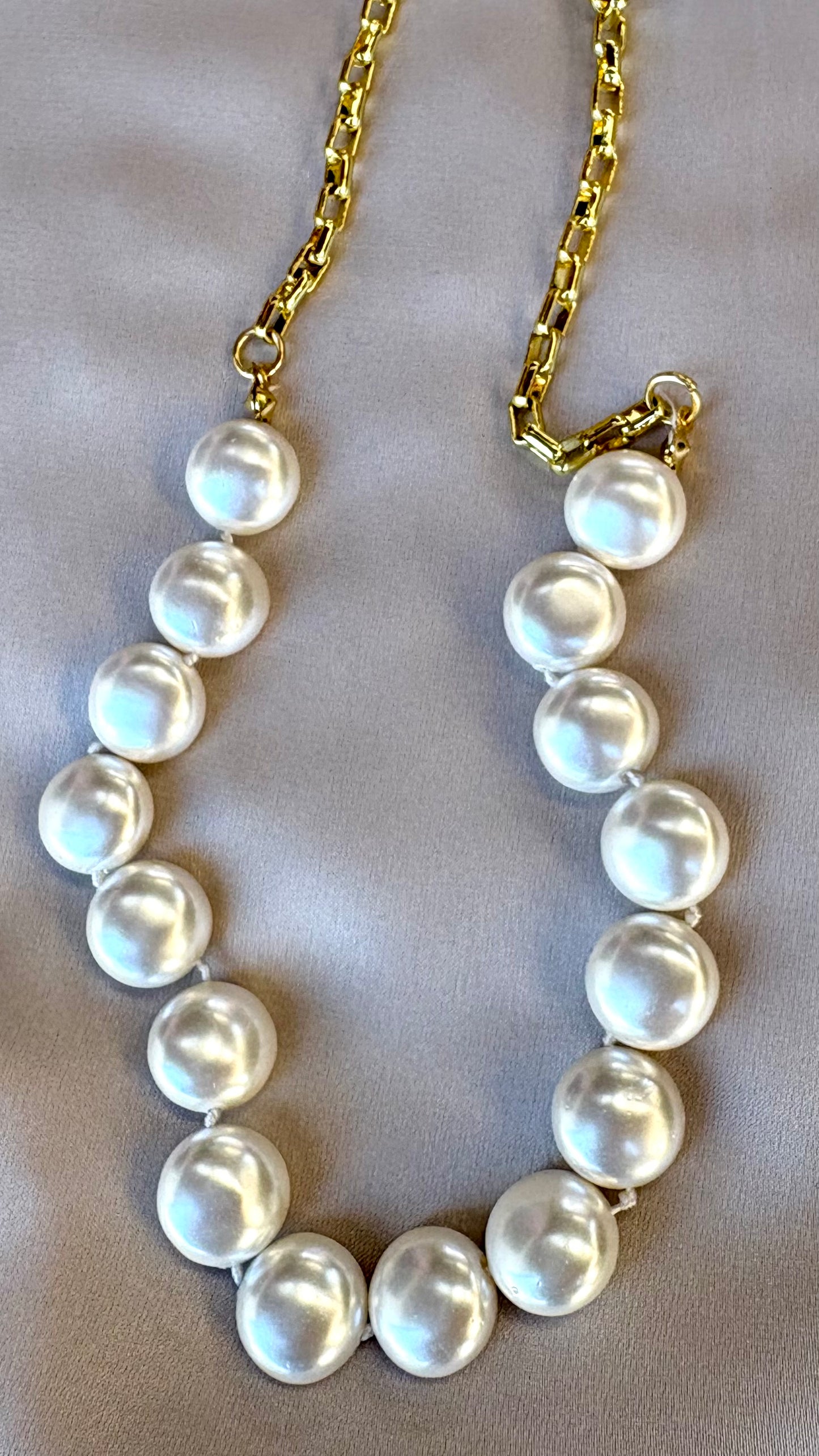 Collar Perlado Gold