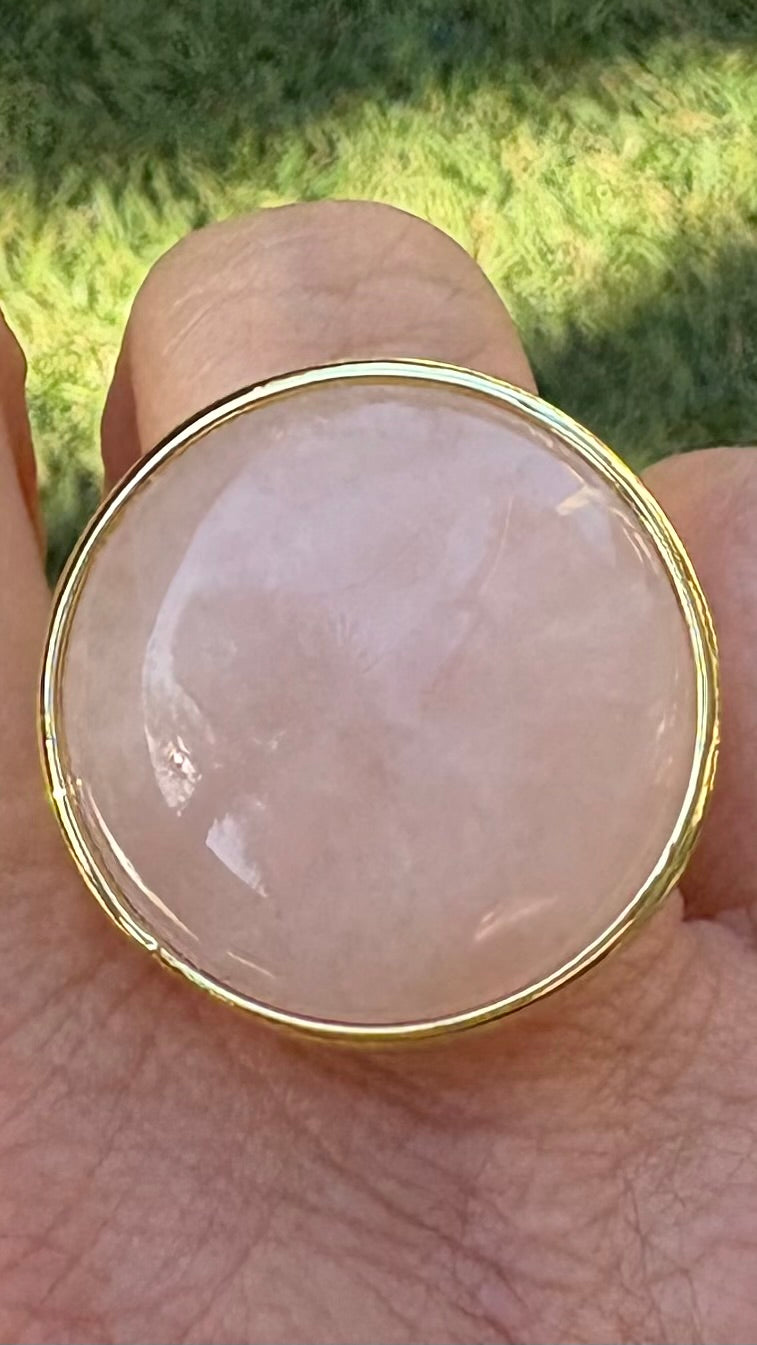 Anillo Cuarzo Rose