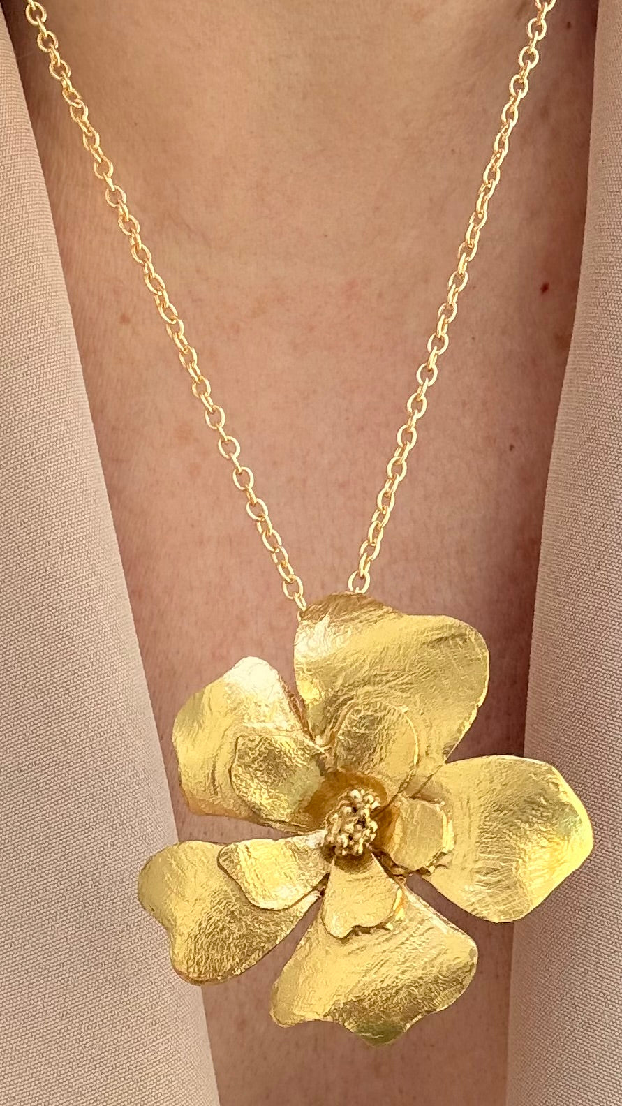 Collar Flor de la India