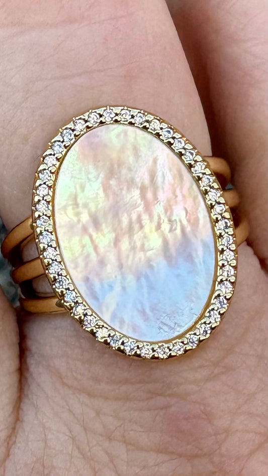 Anillo Nácar Amalia
