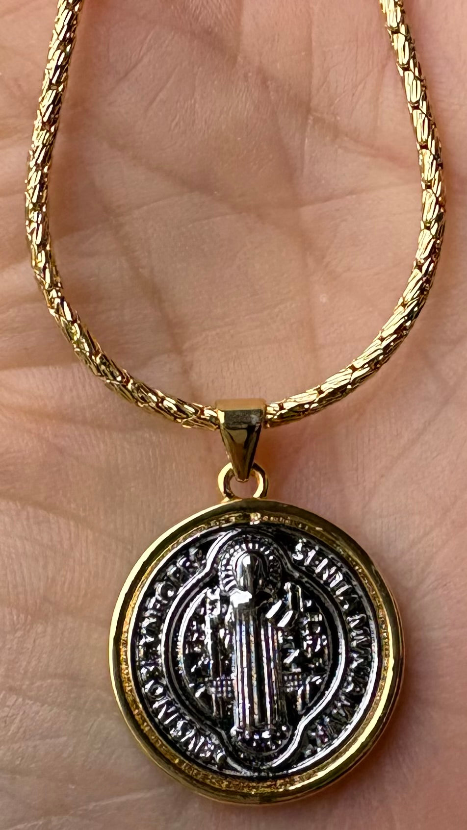 Collar San Benito 2 caras