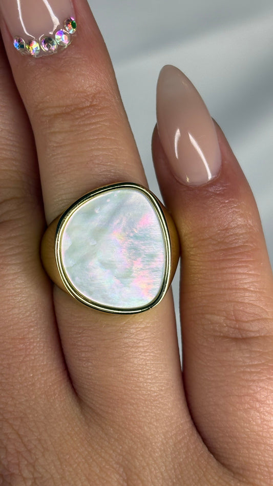 Anillo Nu Nacar Cuadrado