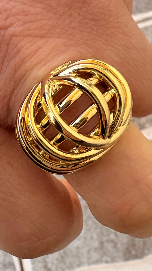 Anillo Enredadera Gold