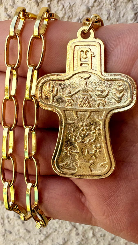 Collar Cruz imágenes egipcias