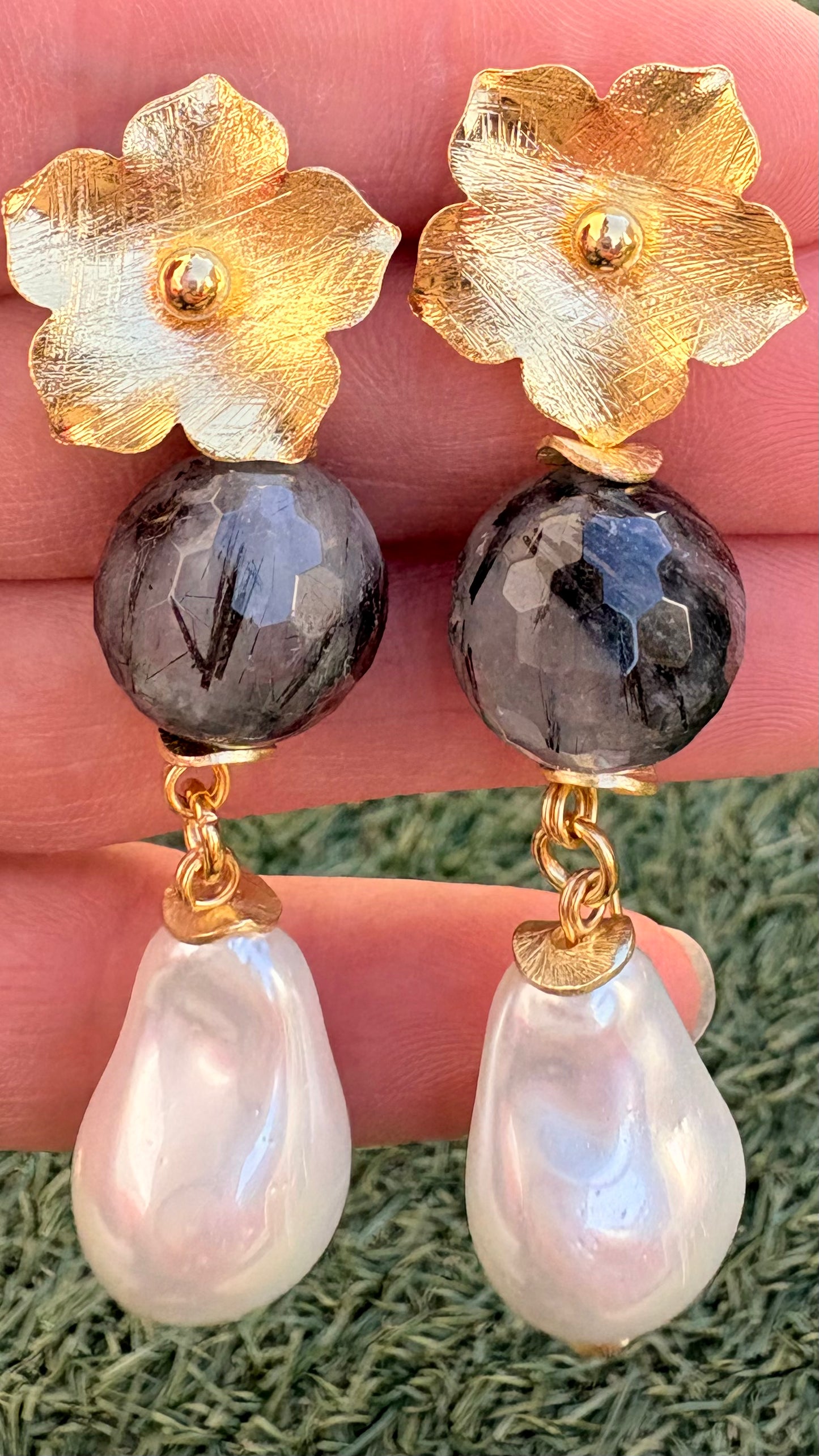 Aros Perla Barroca Premium