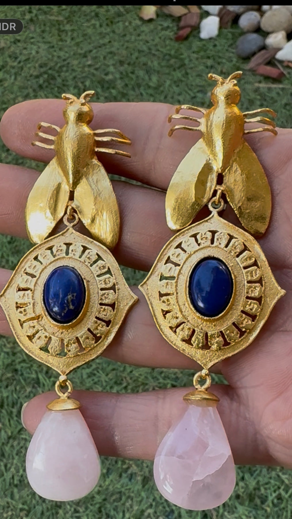 Aros Bichitos blue colección ziba