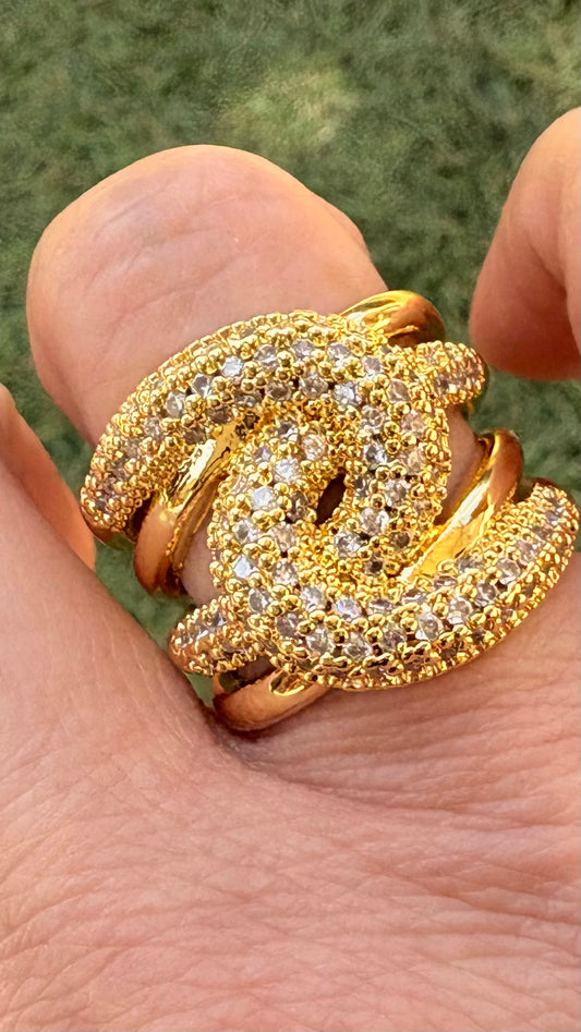 Anillo Renata microcircones