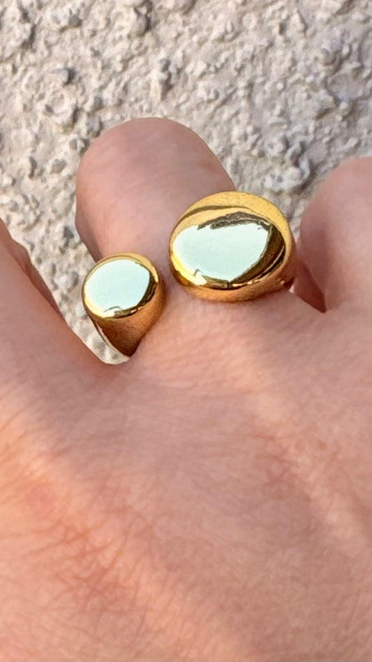 Anillo estribo gold