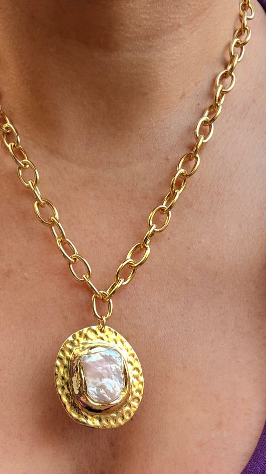 Collar Perla New  XL colección ziba