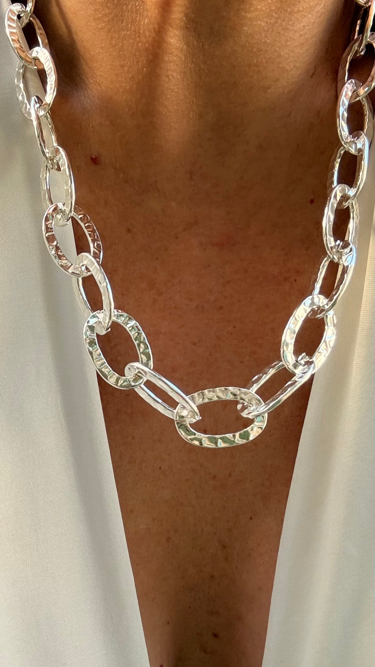 Collar Enchape en plata