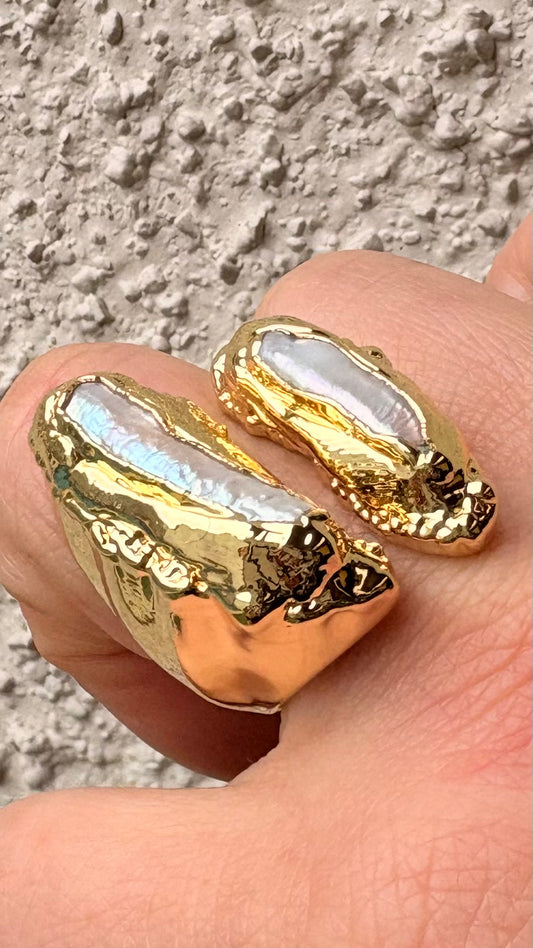 Anillo Perla Barroca Diva