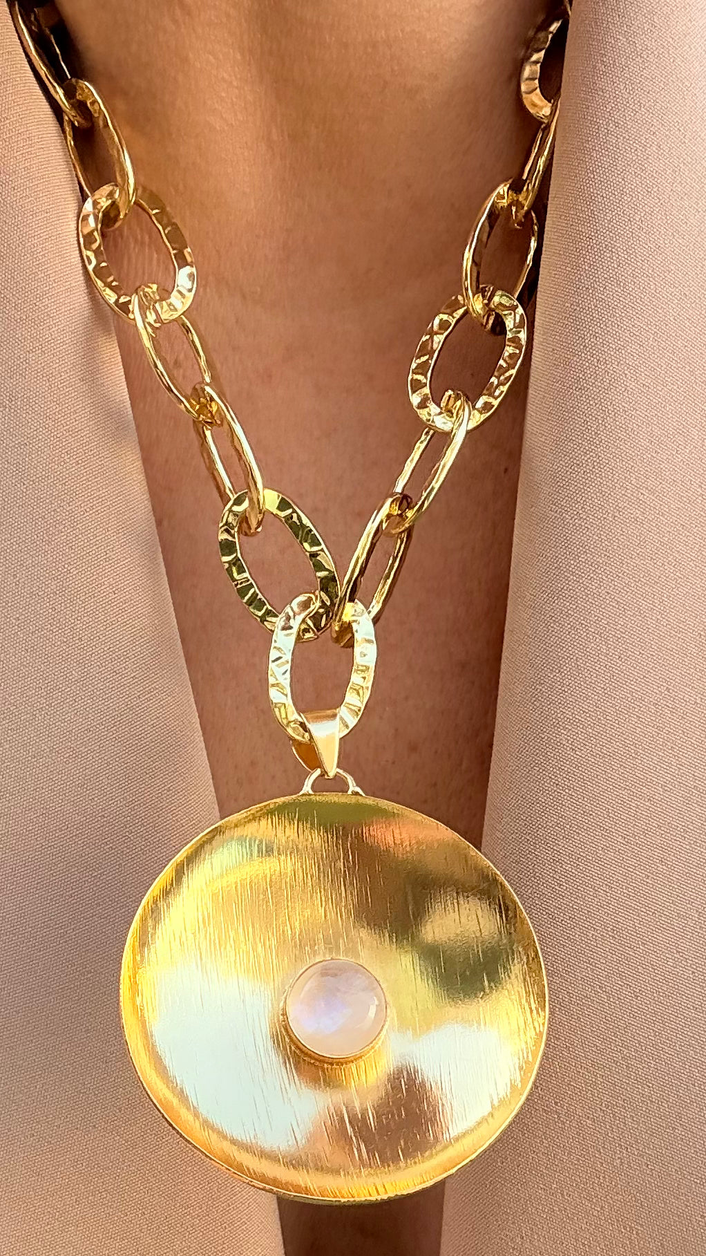 Collar Marcia plato ovalado