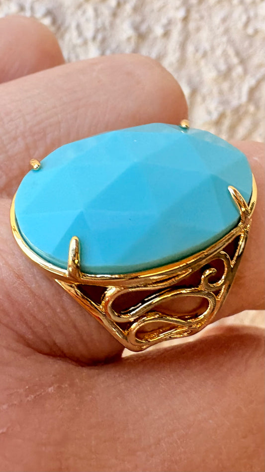 Anillo Turquesa Mia