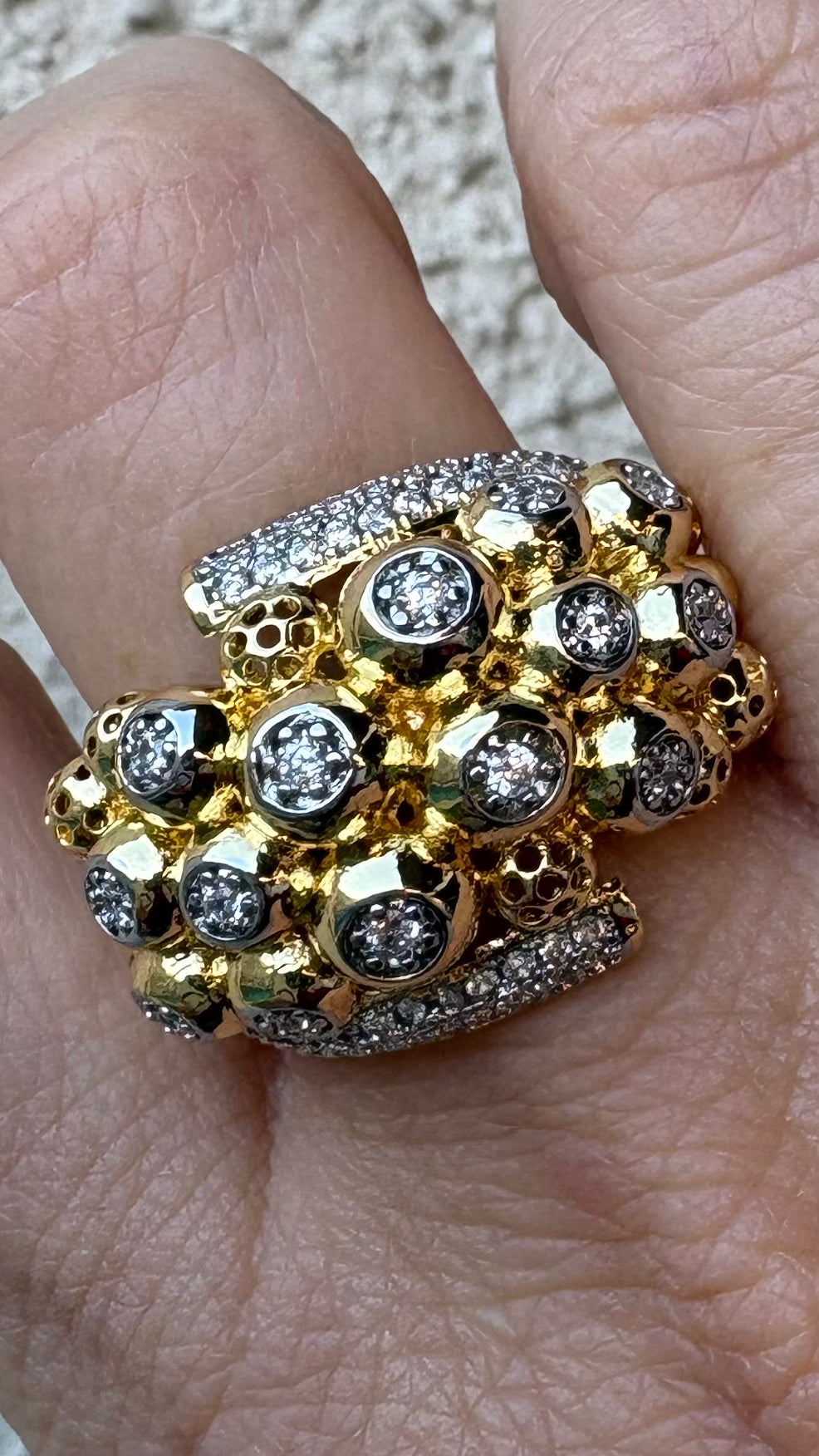 Anillo Amanda Gold