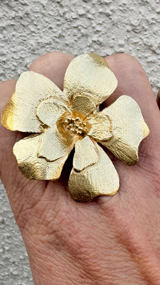 Anillo Flor de la India