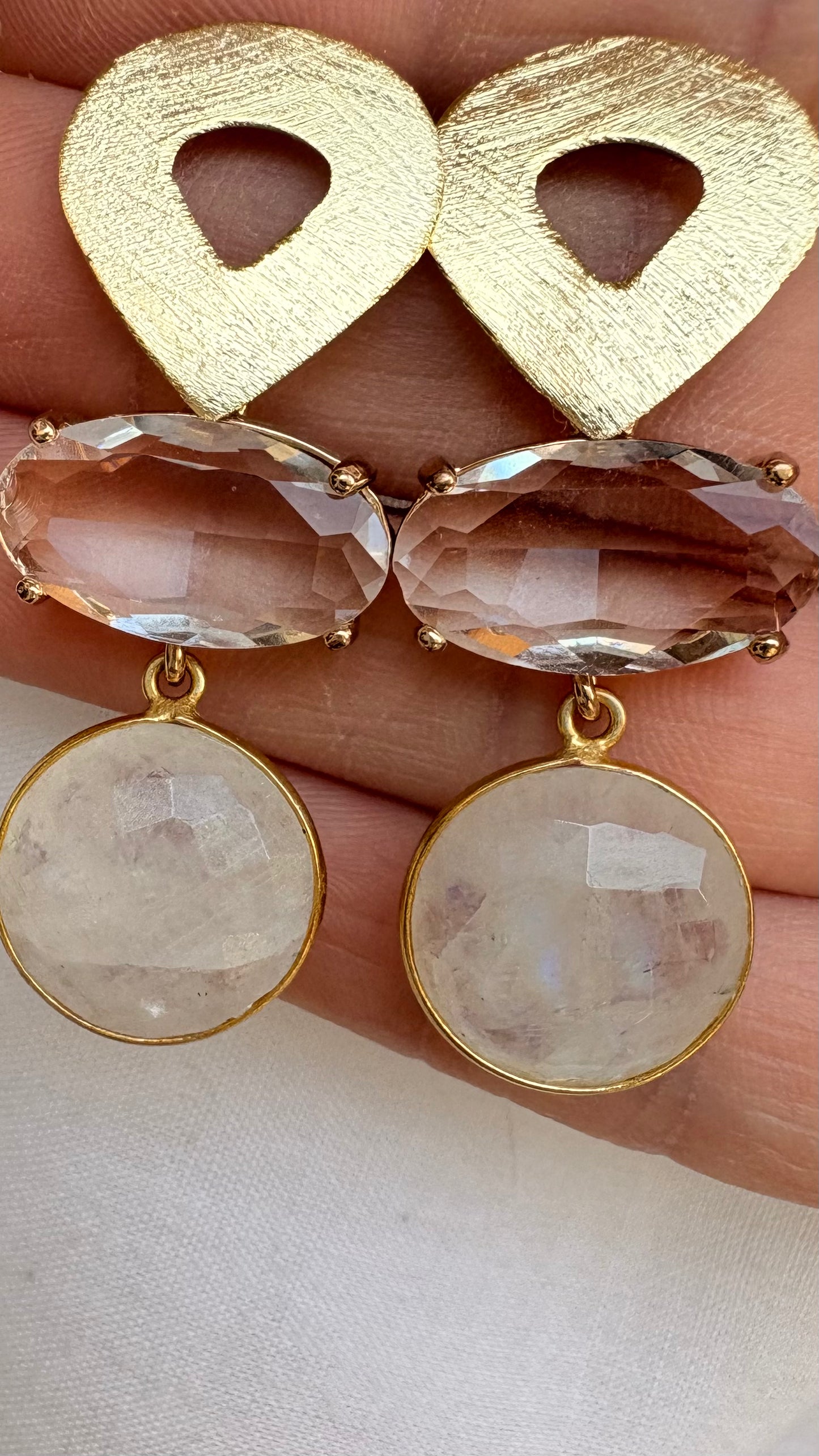 Aros Cristal cuarzo