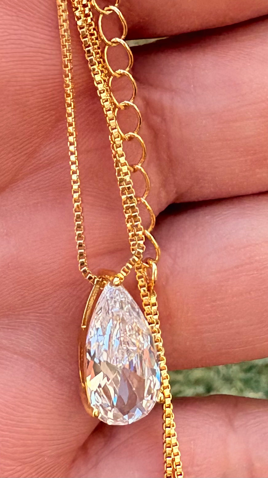 Collar Punto de Luz gold