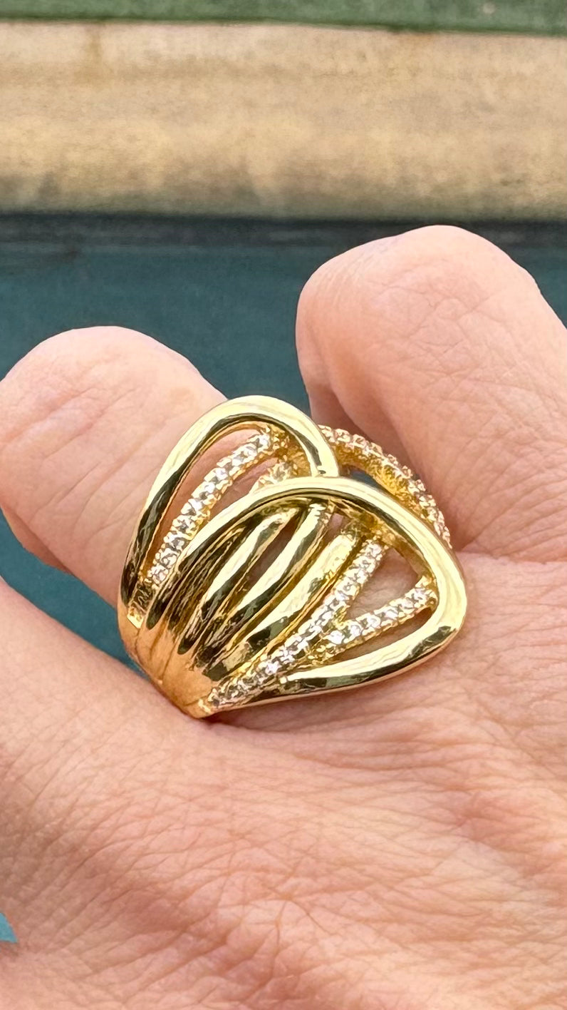 Anillo Antonella microcircon