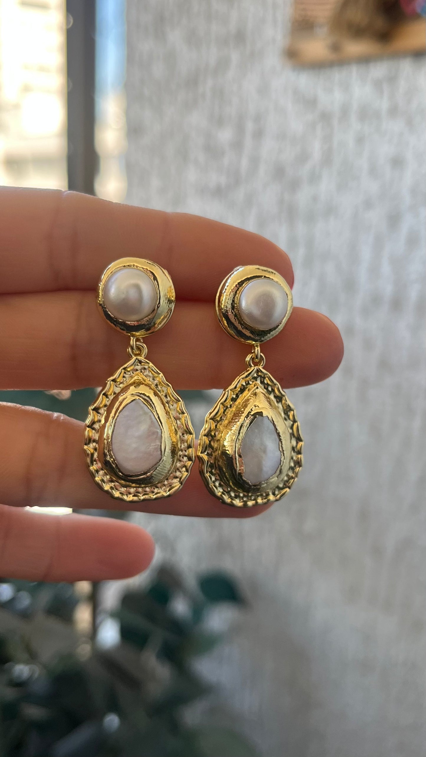 Aros perla aura