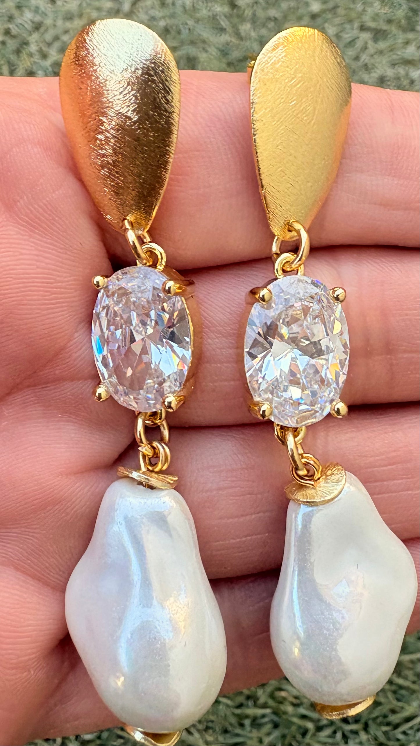 Aros Cristal y Perla